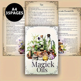 Magical Oils Journal跨境魔法油手册巫术魔法油仪式蜡烛综合指南|undefined