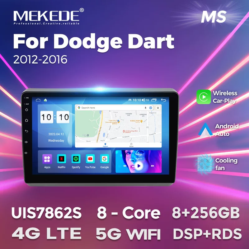 Suitable for DODGE DART 2012-2016 Daqidat car carplay Android smart navigator