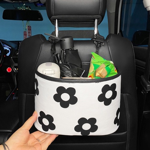 Car car ins car storage car tissue box hanging bag car back seat storage bag trunk storage artifact