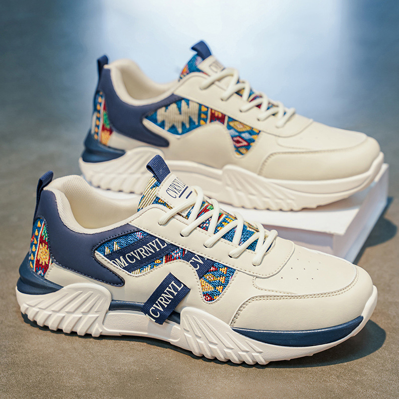 Zapatos de hombre verano 2026 nuevos zapatos de correr al aire libre transpirables casuales zapatos de papá aumentan suela gruesa zapatos deportivos de altura universal