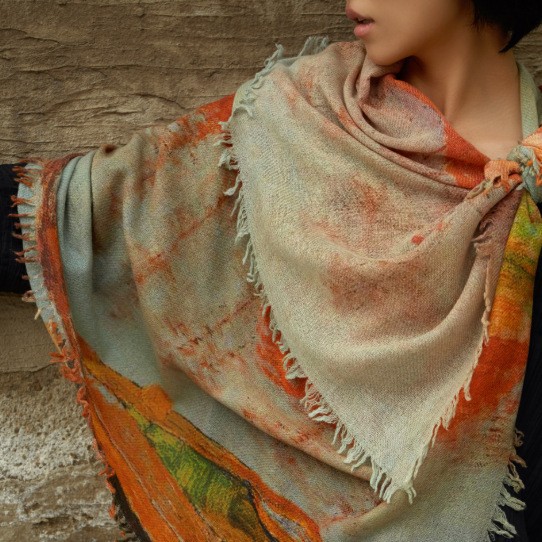 Woolen cloak