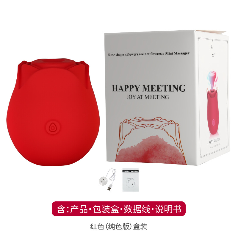 Rose Chucker Meet Huevo Femenino Vibrator Masturbador Teppos Tease Adultos al por mayor
