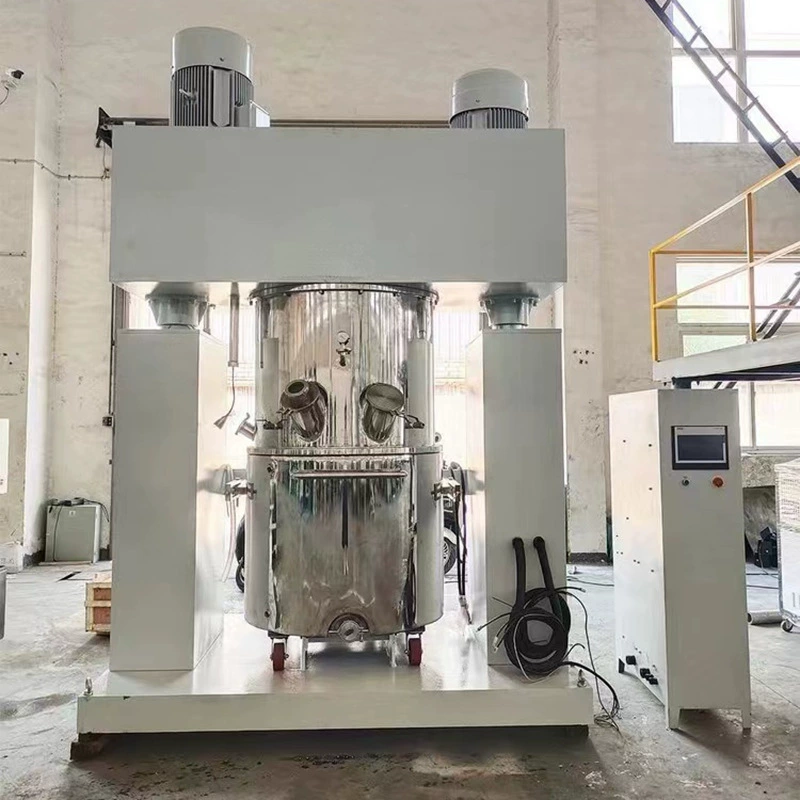 Производители Обработка планетарного цементного резинового песка смеситель 1000 об/млн. Лабораторных производителей двухпланетных смесителей