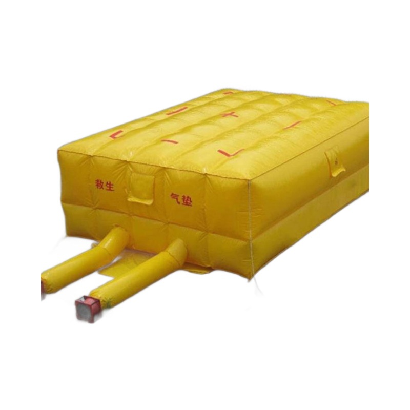 El cojín de aire de seguridad, también conocido como cojín de aire salvavidas, es un tipo de equipo salvavidas para escapar a gran altura. Tiene un aire inflado