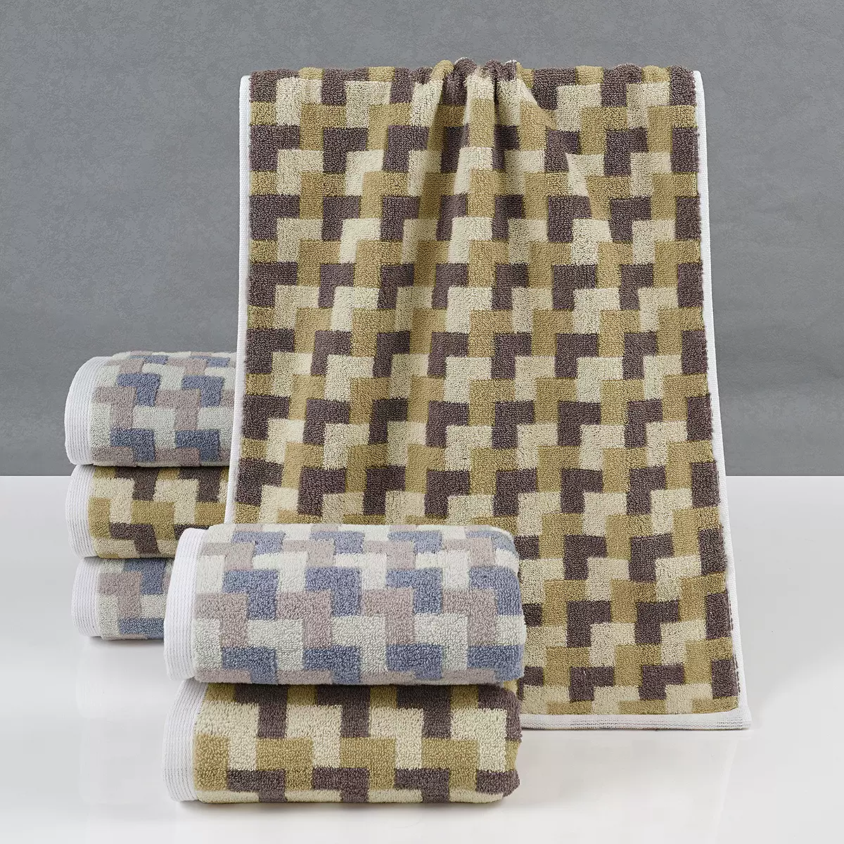 16支色纱毛巾纯棉加厚家用洗脸吸水全棉毛巾定制批发柔软男女礼品