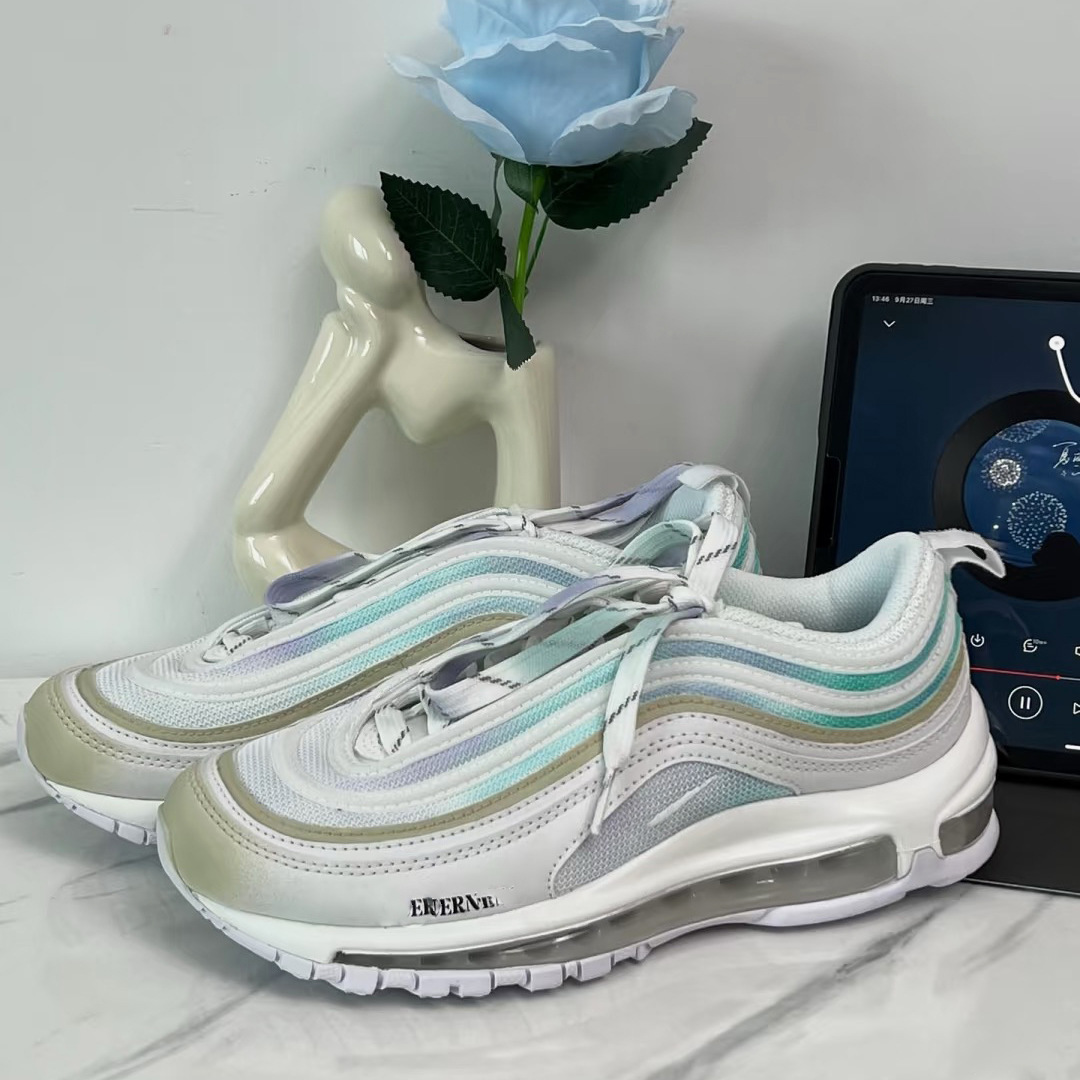 Putian Max 97 zapatillas para correr bala retro completo cojín de aire transpirable para hombres y mujeres zapatos casuales cómodos y versátiles