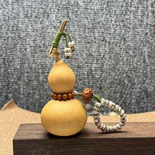 批发新品天然葫芦手把件随身文玩手捻复古创意包包挂饰工艺品礼物