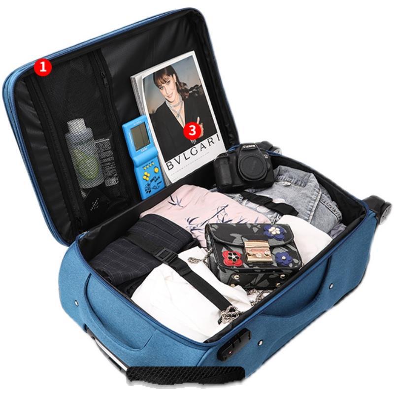 Equipaje de 60 pulgadas de gran capacidad de 50 pulgadas caja de la carretilla hembra universal rueda 40 masculino viaje contraseña caso 28 fuerte y duradero