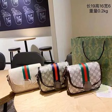 斜挎包女2025新款大容量女包时尚包包信封包女百搭单肩包撞色