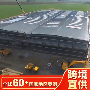 Steel Structure warehouse export production Q235H steel composition steel structure warehouse frame light steel structure workshop