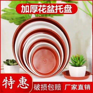 Flower Pot Tray Base Water Tray Plus Bottom Tray Potted Plant Chassis Support Pothos Plastic Tray Bottom Pot Green Plant Bottom Factory