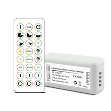 RF无线2.4G分组控制器 无线遥控3分组LED控制器 无线同步控制器