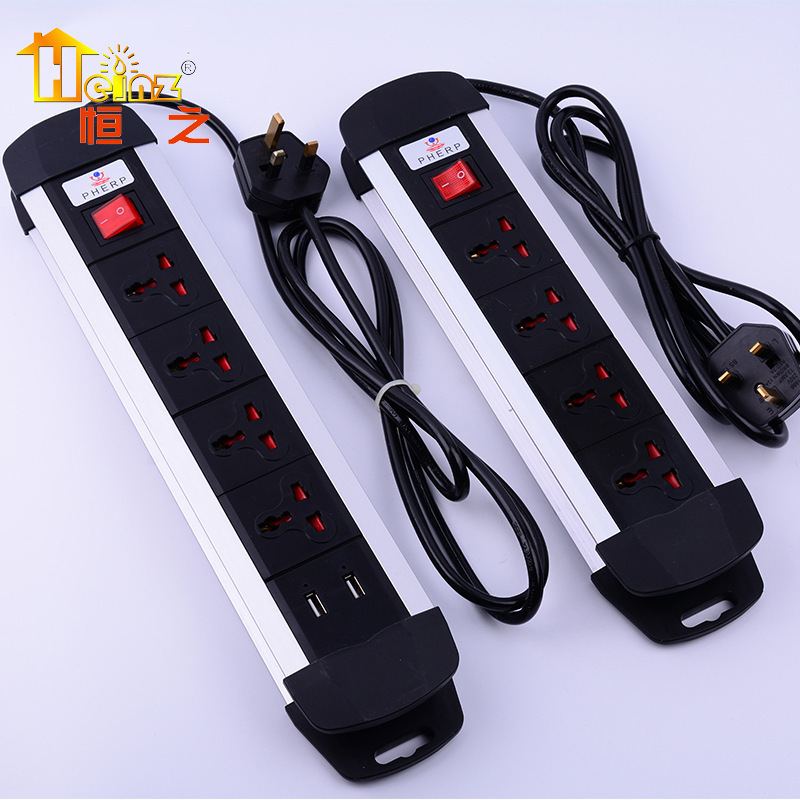 Gabinete de aleación de aluminio con interruptor y puerta a prueba de rayos PDU enchufe de alimentación fabricantes