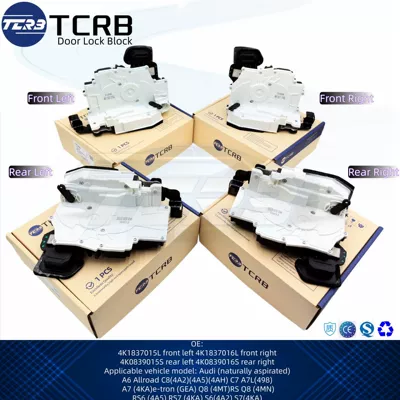 Cross-Border Hot-Selling 4K1837015H Front Left Door Lock Block Suitable for Audi C8 4K0839015S (Car lock)