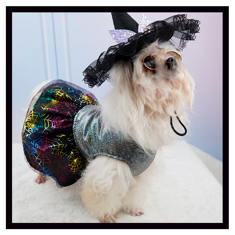 2022 Pet Christmas Festival Shining Series Laser Craft Clothing Party Festival