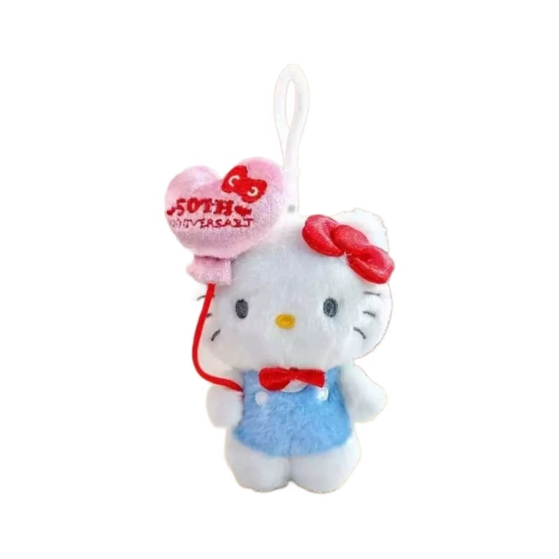 Плед Hello Kitty, Санрио, подвеска, кукла, украшение для сумки, брелок, новая коллекция, подарок на день рождения