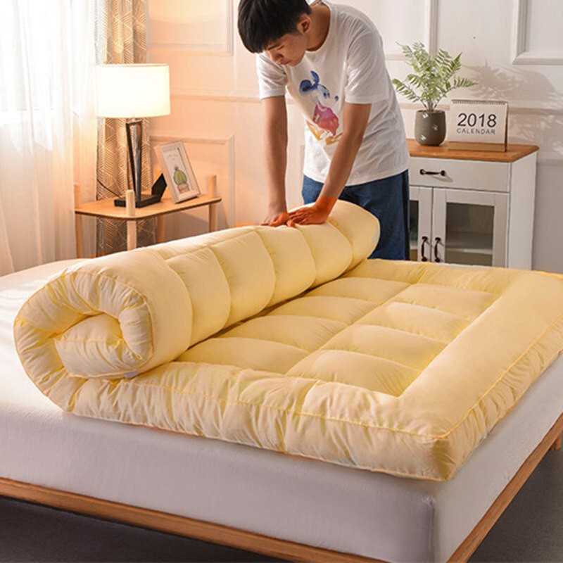Thickened Mattress Tatami Single Double 1.5M1.8Mx 2.0m Mattress Home Soft Cushion Student Dormitory Quilt