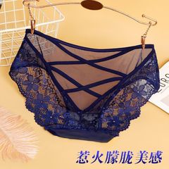 顏蓓薇內褲女中腰時尚迷人性感鏤空蕾絲低腰誘惑鏤空廠家貨源580