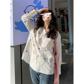女式衬衫;上衣;大码衬衫