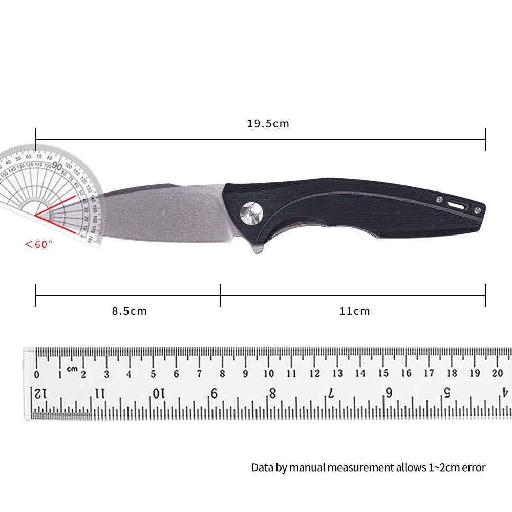 户外战术刀高硬度多功能折叠刀便携随身小刀野外荒野求生刀