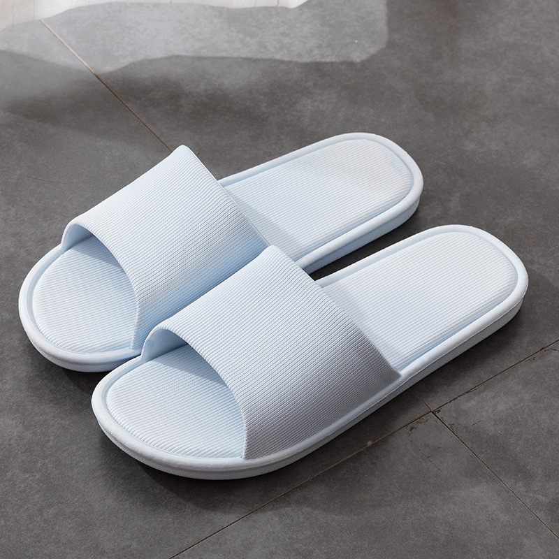 Zapatillas de hombre de verano para invitados a casa zapatillas antideslizantes de fondo suave para mujer