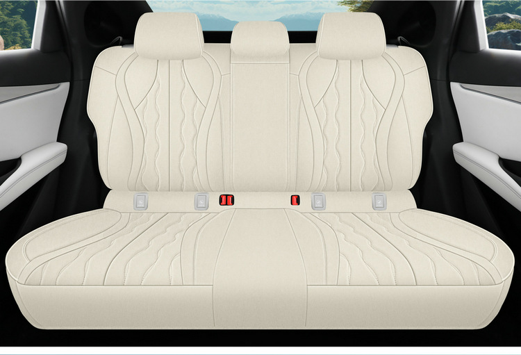 BYD Seal 06 Special Car Seat Cover Four Seasons Breathable Full Surrounding Cushion Full Hemp Car Cushion Seat Cover