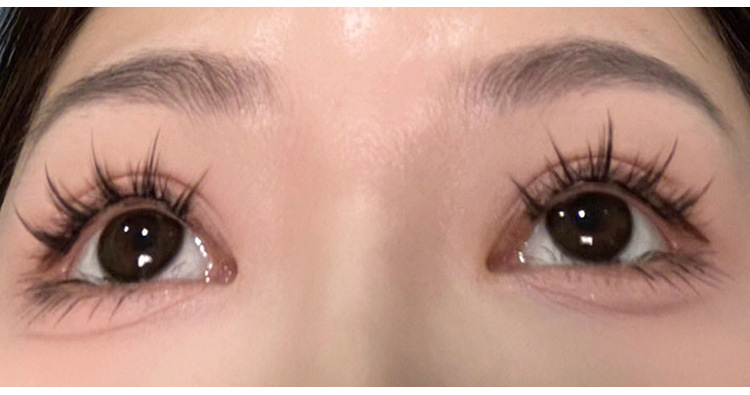 Mengjie Shangpin Wheat Ear Eyelash Book: 10 rows of large-capacity tapered false eyelashes, naturally thick and photogenic comic eyelashes undefined