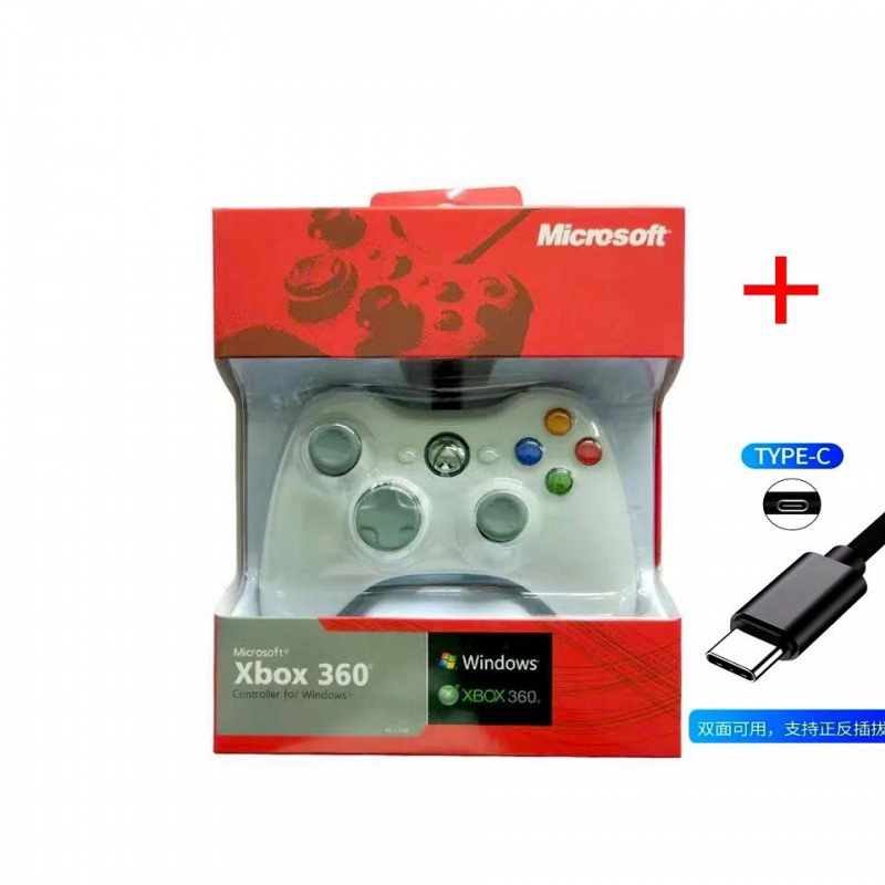 XBOX360 Gaming Stick Mango inalámbrico con cable Anfitrión de computadora Vibración USB Unidad gratuita STEAM universal