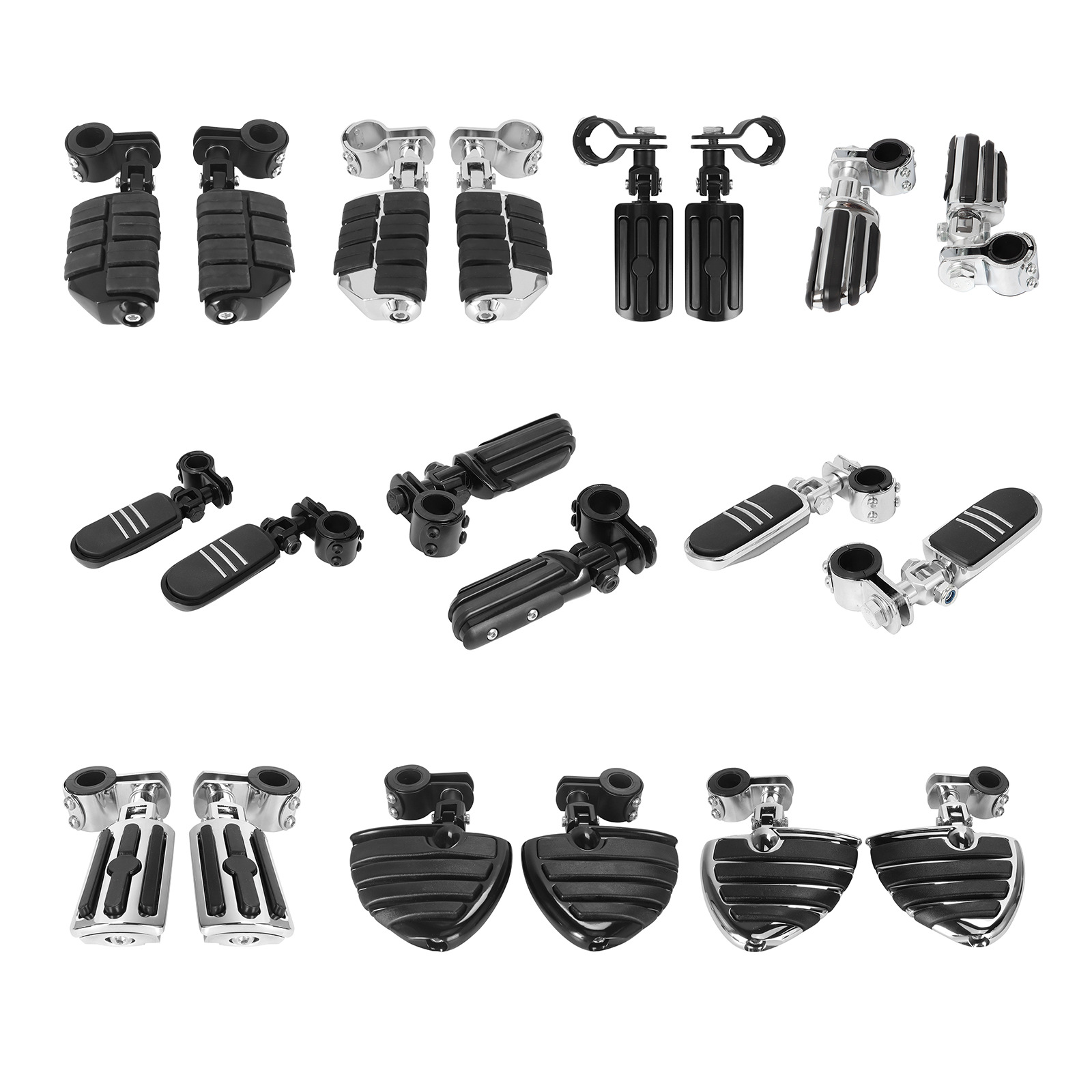 Motorcycle Accessories Footrest Bracket Plate Footrest Pedal Harley Footrest 883 Fat Boy Dyna Modified Footrest Pedal