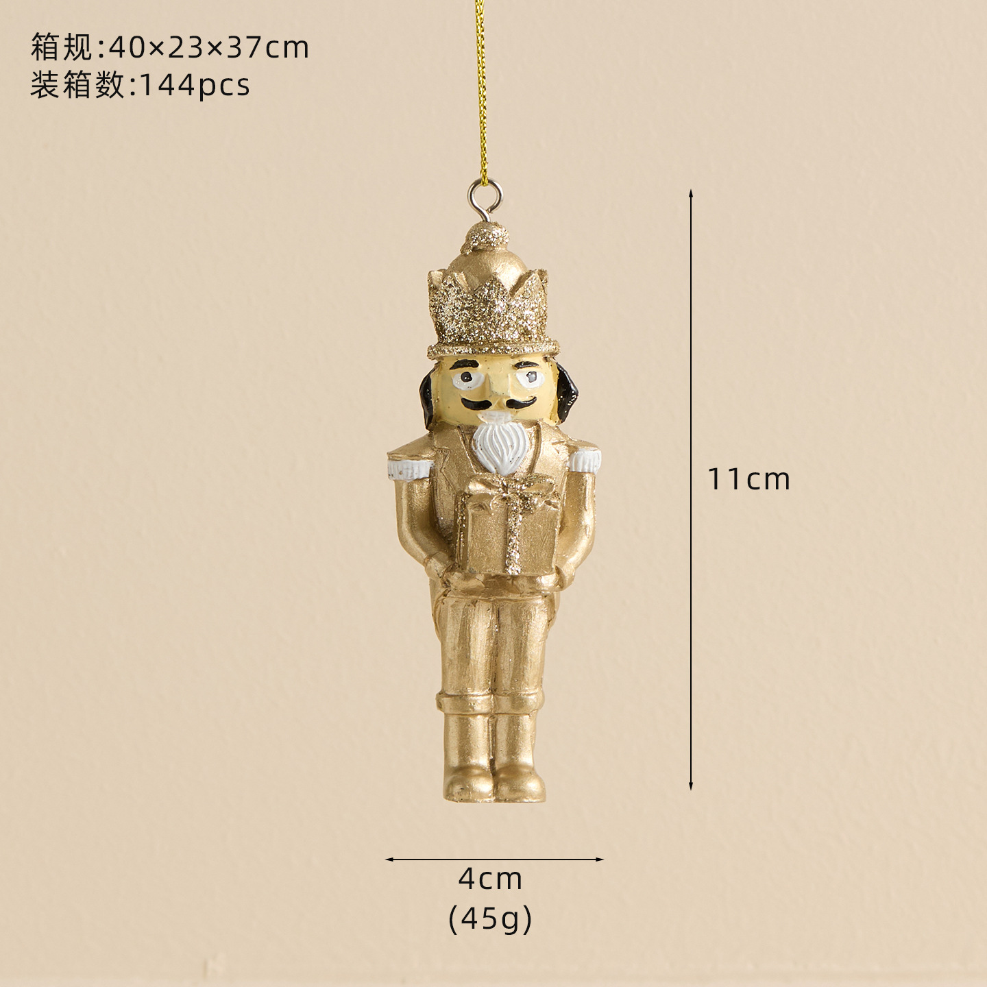 Lote transfronterizo adornos de caja de nuez adornos navideños adornos de árbol de Navidad adornos de mesa accesorios de decoración de escena