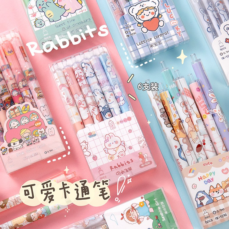 Cartoon rollerball pen for students
