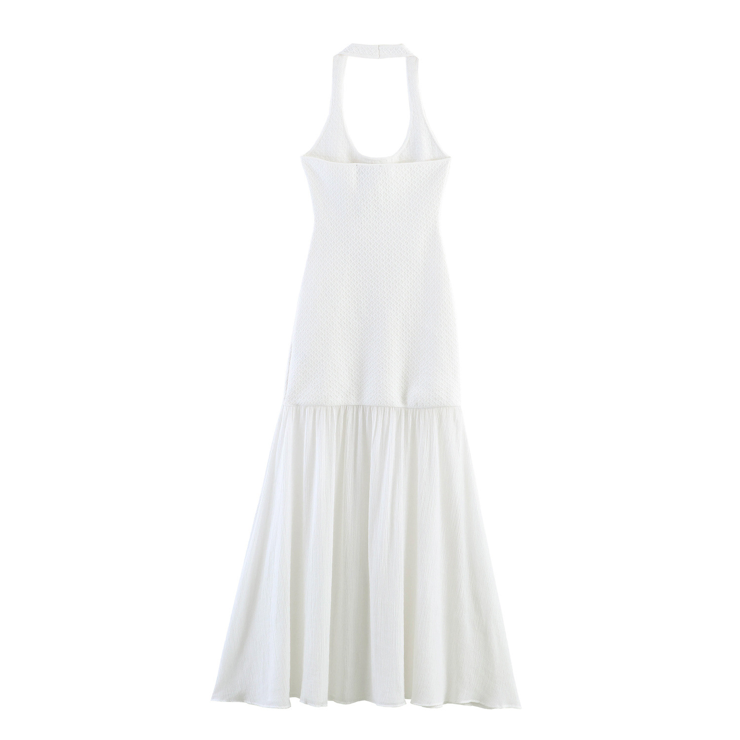 ZA comercio exterior al por mayor estilo francés de moda de mujer colgante estilo de costura vestido de punto 4192070250