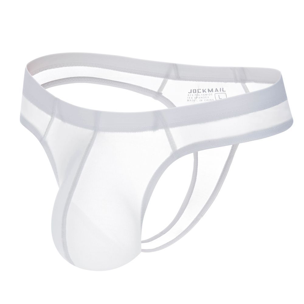 Ice Silk Ultra-thin Semi-transparent Sexy Men's Briefs Bikini T-string Thong Fun And Pleasure_voghion.com