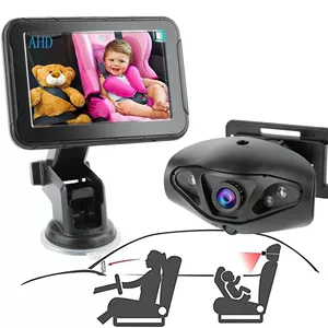 5 düymlük HD 800*480 Avtomobil Körpə Monitoru, HD 1080p Körpə Kamerası