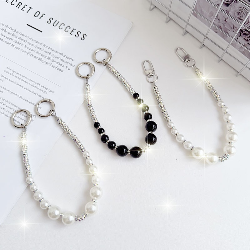 防滑多巴胺风手机链 手提挂饰通用手机壳包包挂件 短款手腕链条女