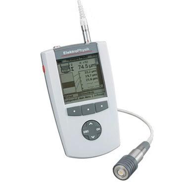 Немецкий EPK ультразвуковой толщиномер для покрытия QuintSonic 7 Высокая точность ультразвуковой толщинометр пленки