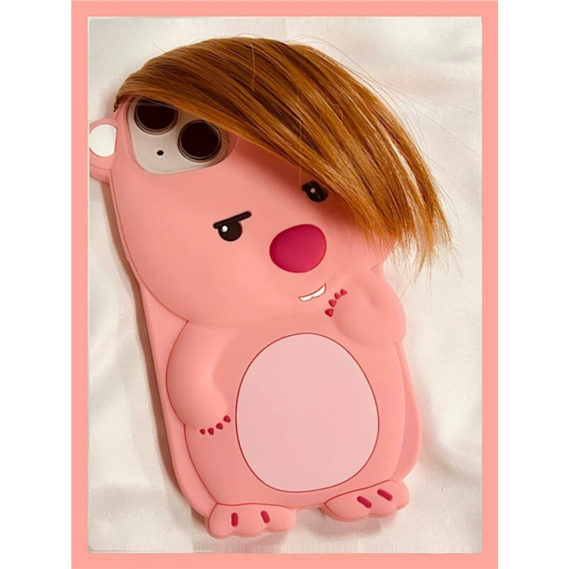 Яблоко, милые челки, совместимо с iPhone 15