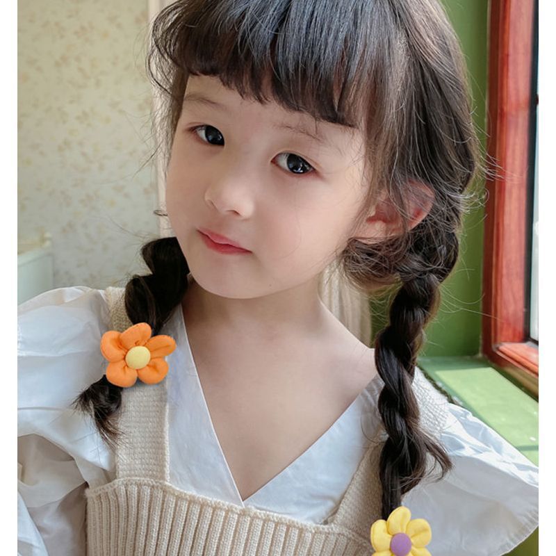 毛巾圈儿童发绳不伤发扎头绳弹性好发圈头饰女孩扎马尾橡皮筋1H|undefined
