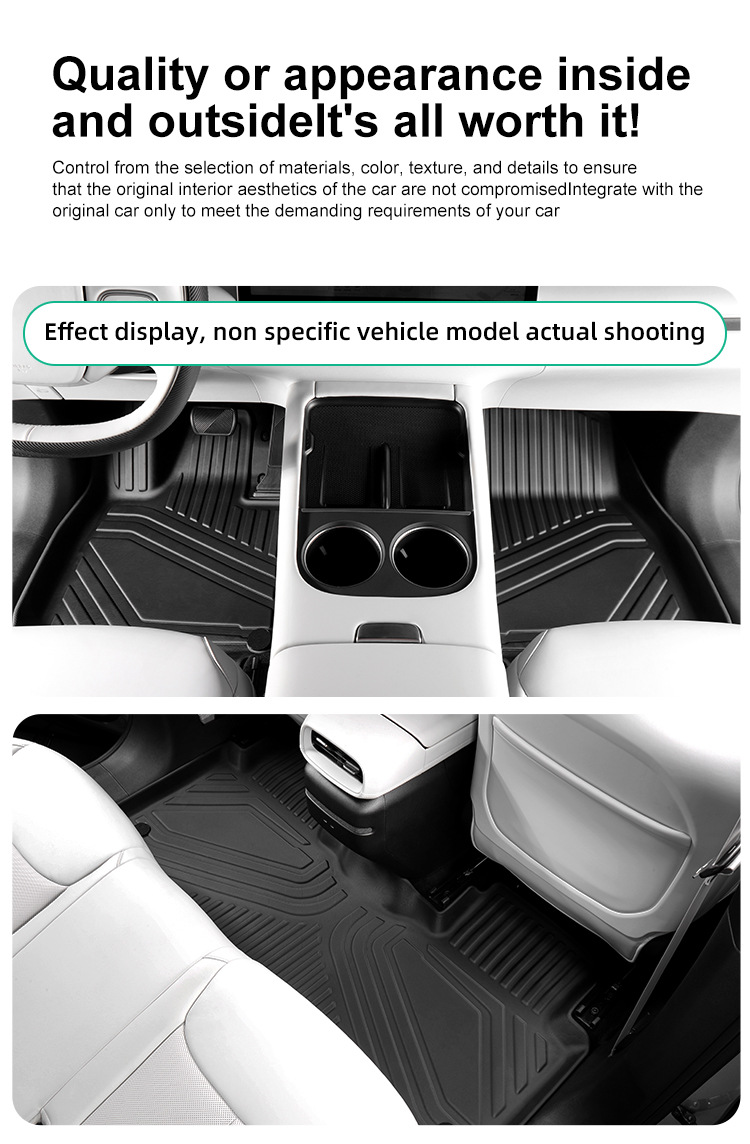 Suitable for 24-25 Model Suzuki Fronx Car Floor Mats, Custom-Fit Car Mats, Full Tpe Trunk Mat, Cross-Border