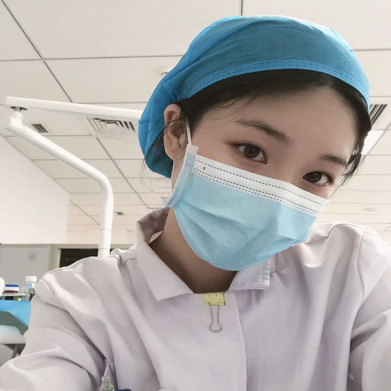 现货一次性使用医用帽 一次性无纺布帽 医用蓝色卫生防护帽现货