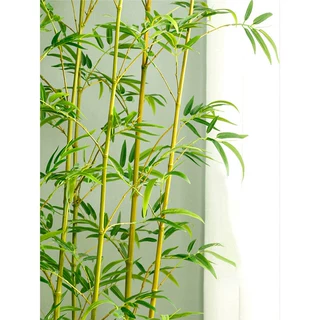 仿真竹子细水竹室外假竹子带盆仿真植物隔断挡墙酒店专用装饰造景