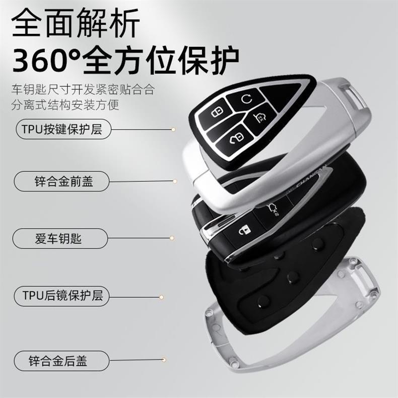 Suitable for Changan x5plus key case, cs75plus, Eado x7, Yida 55, cs35, univ, Oushang z6unit
