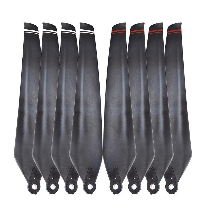 黑马适用于极飞P80/P100高碳桨叶4718植保配件桨尖上翘下压款