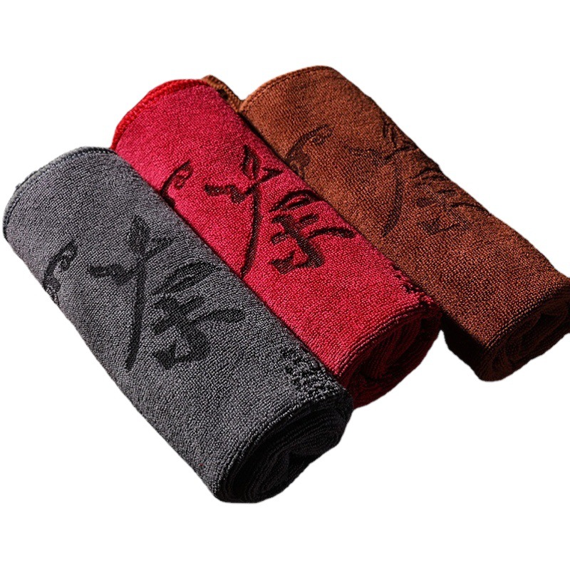 Toalla de té engrosada fábrica al por mayor tela de té absorbente juego de té engrosado toalla mesa de té accesorios de mesa de té de trapo especial
