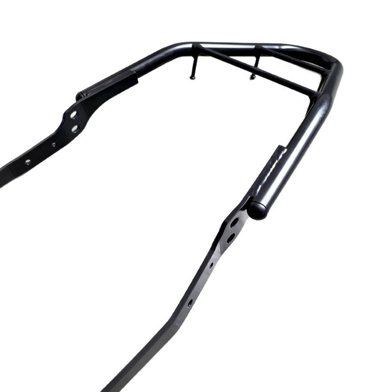 Barras de protección pedal de arranque de motocicleta de hierro tubo curvo procesamiento de chapa metálica soldadura doblado accesorio de motocicleta universal