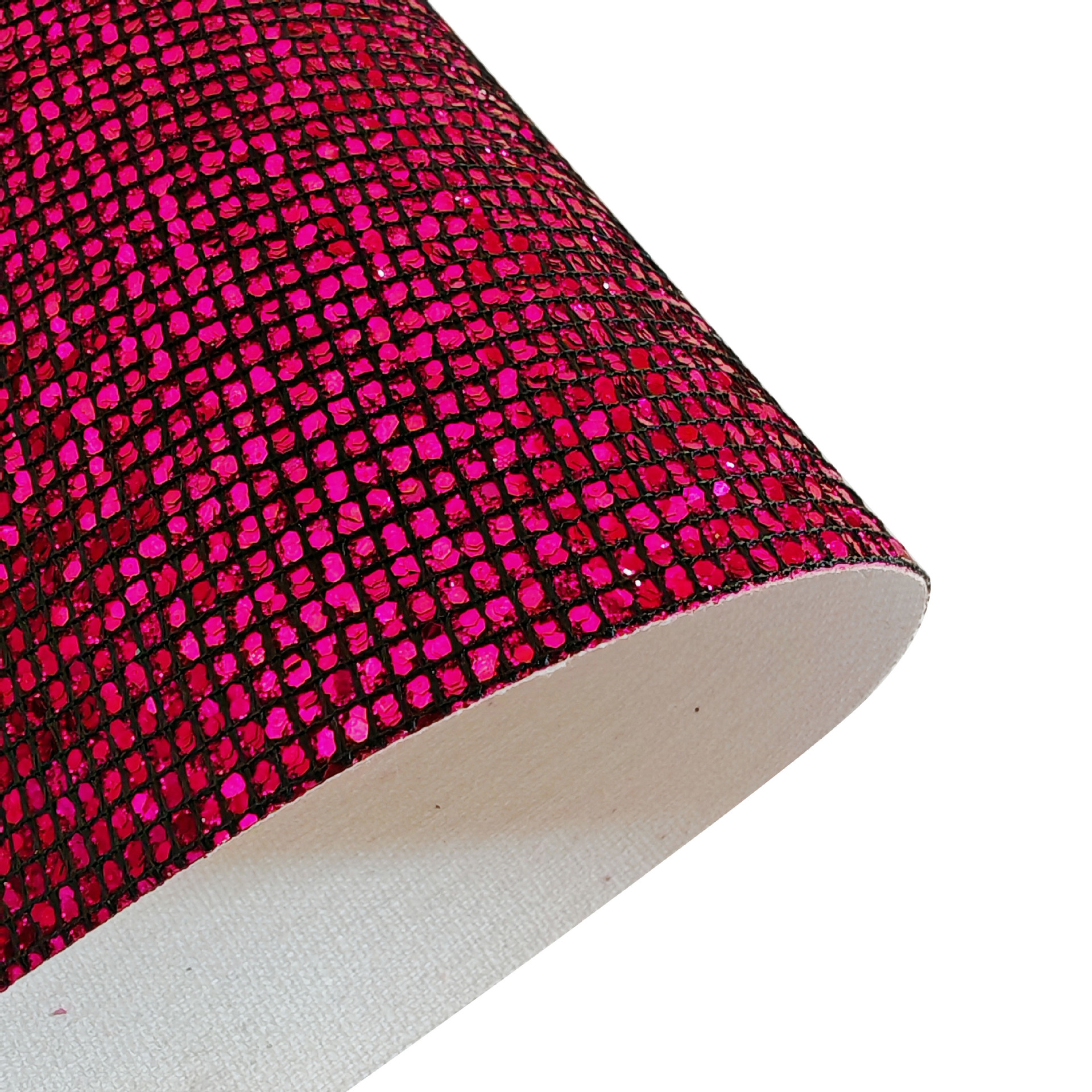 #29 블랙 메쉬 로즈 레드