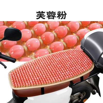 Insulation, Electric Scooter Seat Cover, Electric car cushion - hibiscus-powder