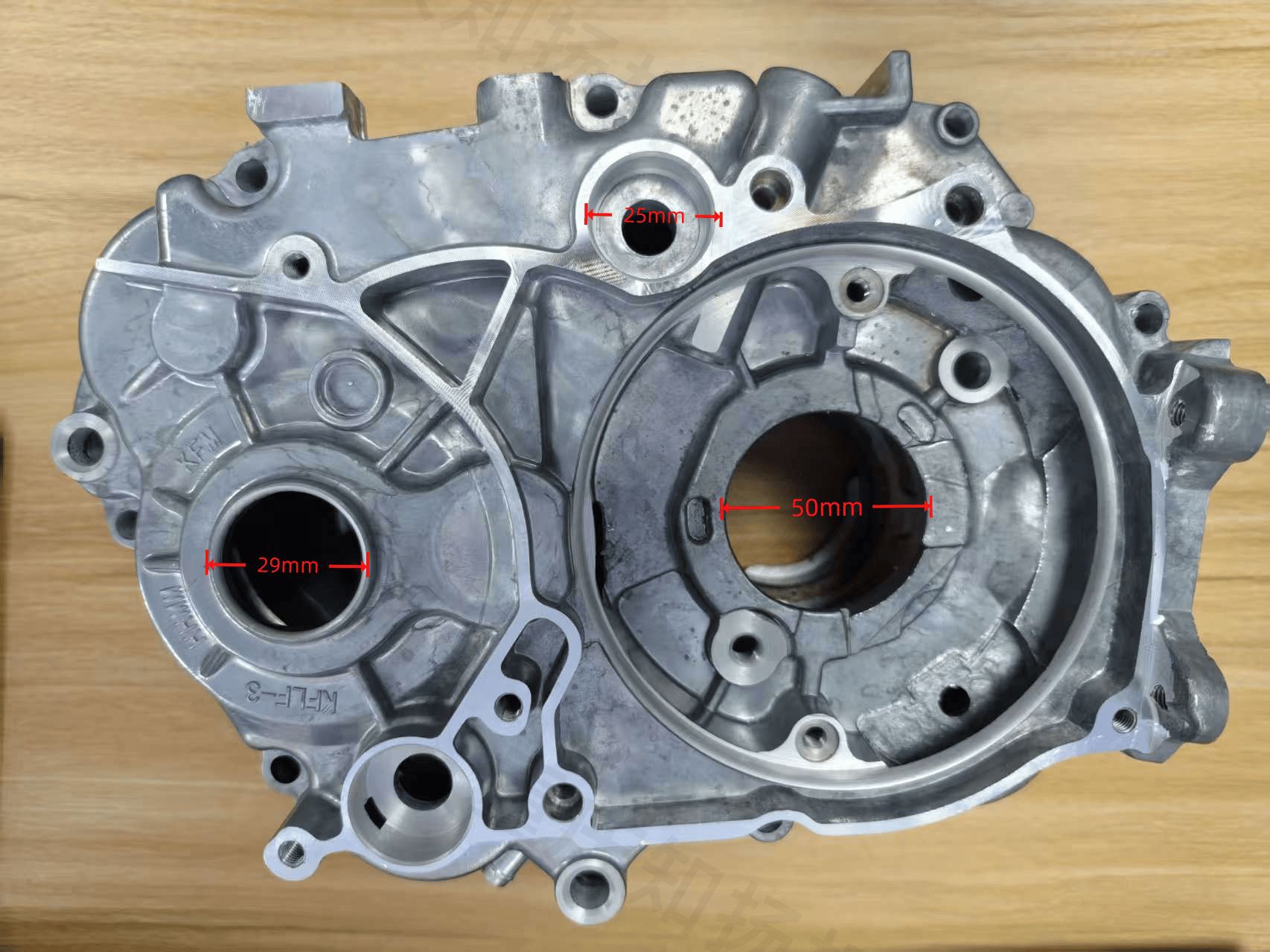 Motorcycle Accessories Cnc Processing Southeast Asia Wave125 Motorcycle Modified Crankcase Body 4 Valve Case