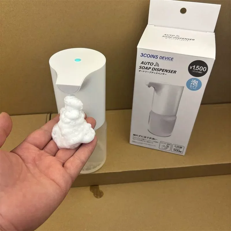 Экспортируется в Японию! Попрощайтесь с ручным пенообразованием! Водонепроницаемость IPX4! Автоматический дозатор мыла с датчиком для мобильного телефона