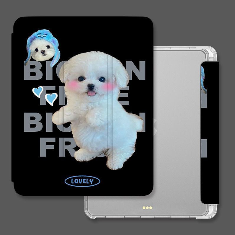 iPad case 11th generation cute puppy proAir8 9th generation mini6/9.7 70% off airbag drop-proof with pen slot iPad case 11th generation cute puppy proAir8 9th generation mini6/9.7 70% off airbag drop-proof with pen slot
